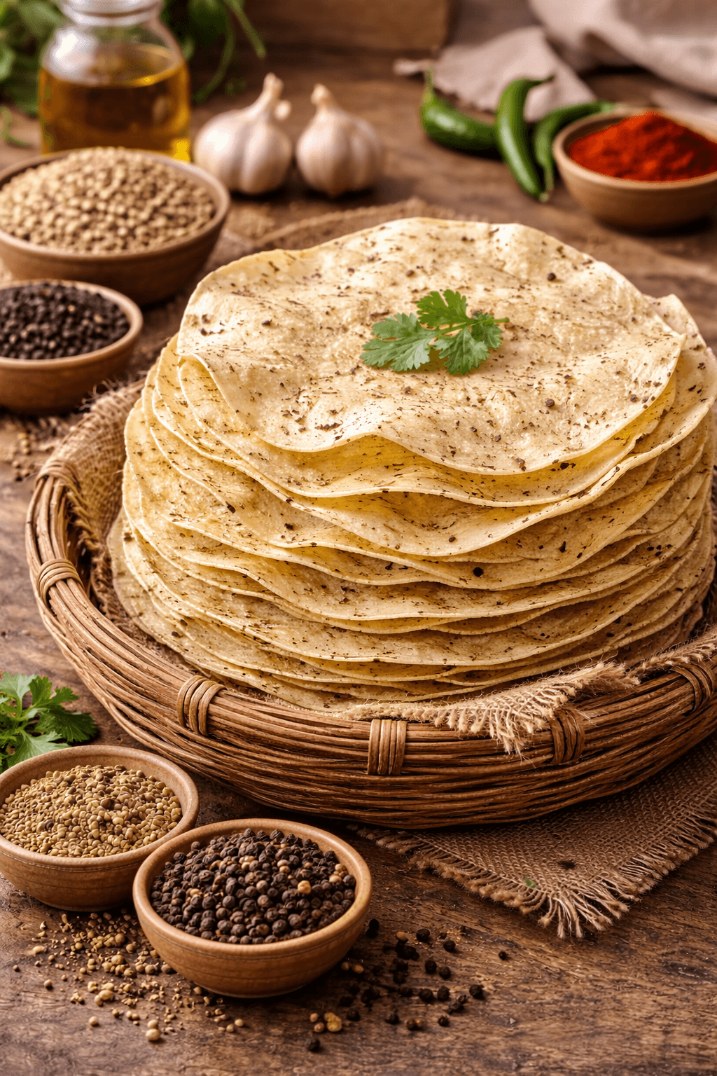 Urad Dal Papad